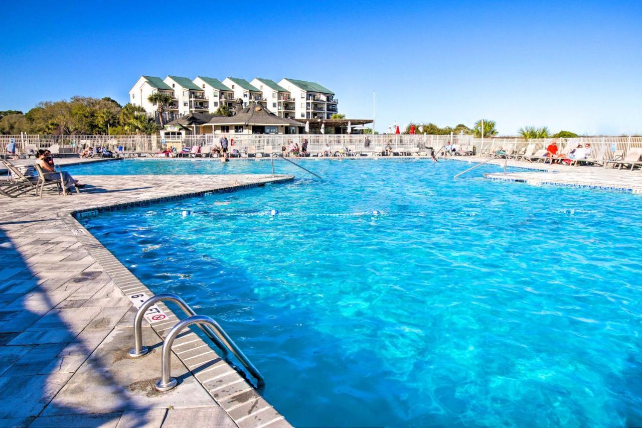Oceanfront Condo With Beach View, Pool And Tennis! Hilton Head Island Exteriér fotografie